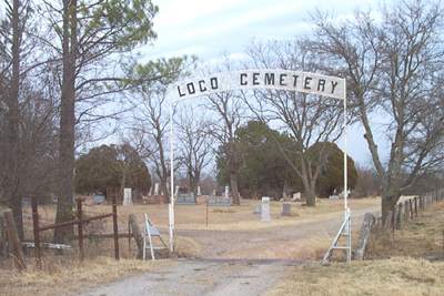 Loco cemetery photo