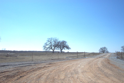Upchurch Cemetery road photo